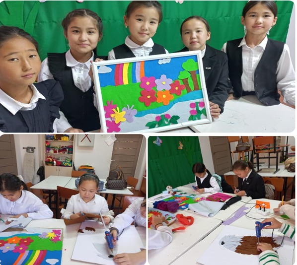 "Жас шебер" үйірмесі  «Фетр материалымен жұмыс жасау»